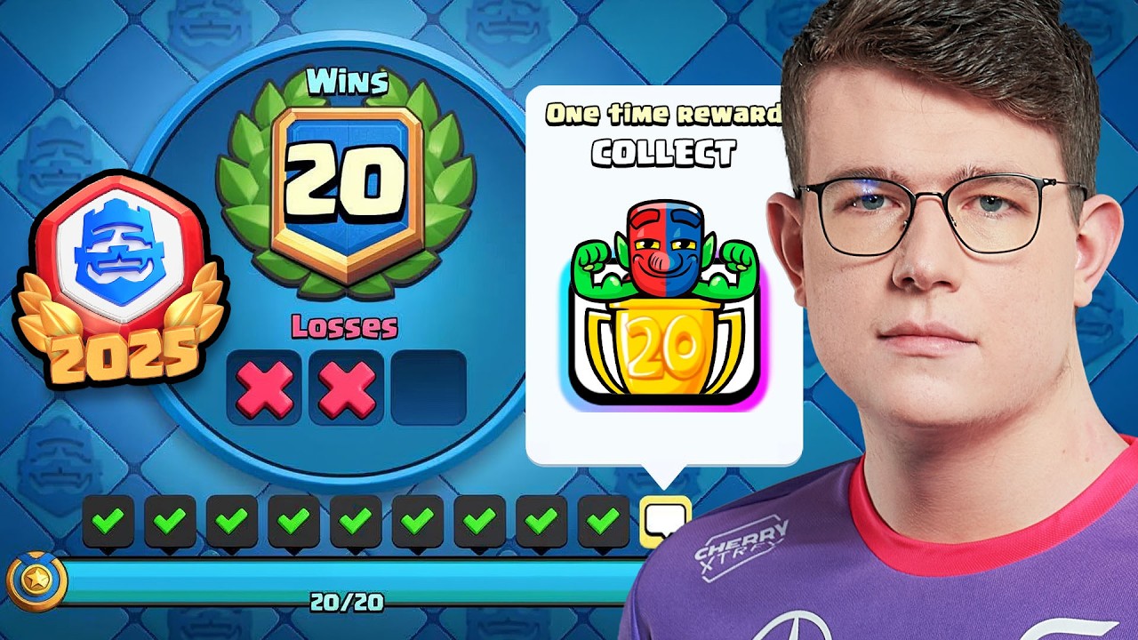 Я ВЫИГРАЛ ЧЕЛЛЕНДЖ НА 20 ПОБЕД В CLASH ROYALE! 🏆