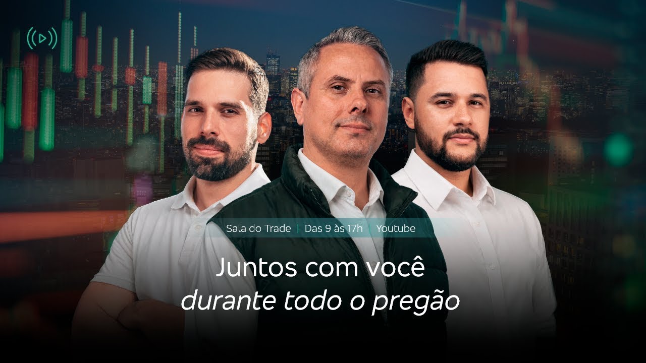 Sala do Trade – Day Trade ao Vivo – Índices, Ações e Dólar – 04/03