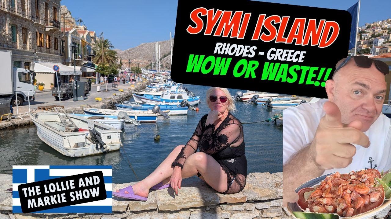 Остров Сими, Греция 🇬🇷 Скрытая жемчужина или туристическая ловушка?! 😱 Морская прогулка из Родоса...