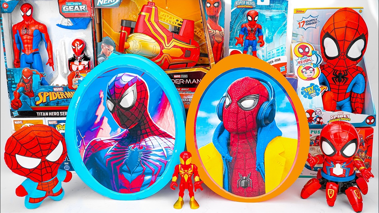 Marvel Spiderman Collection Unboxing Review | Spider Man egg surprise | Marvel Spider-Rex Dinosaur