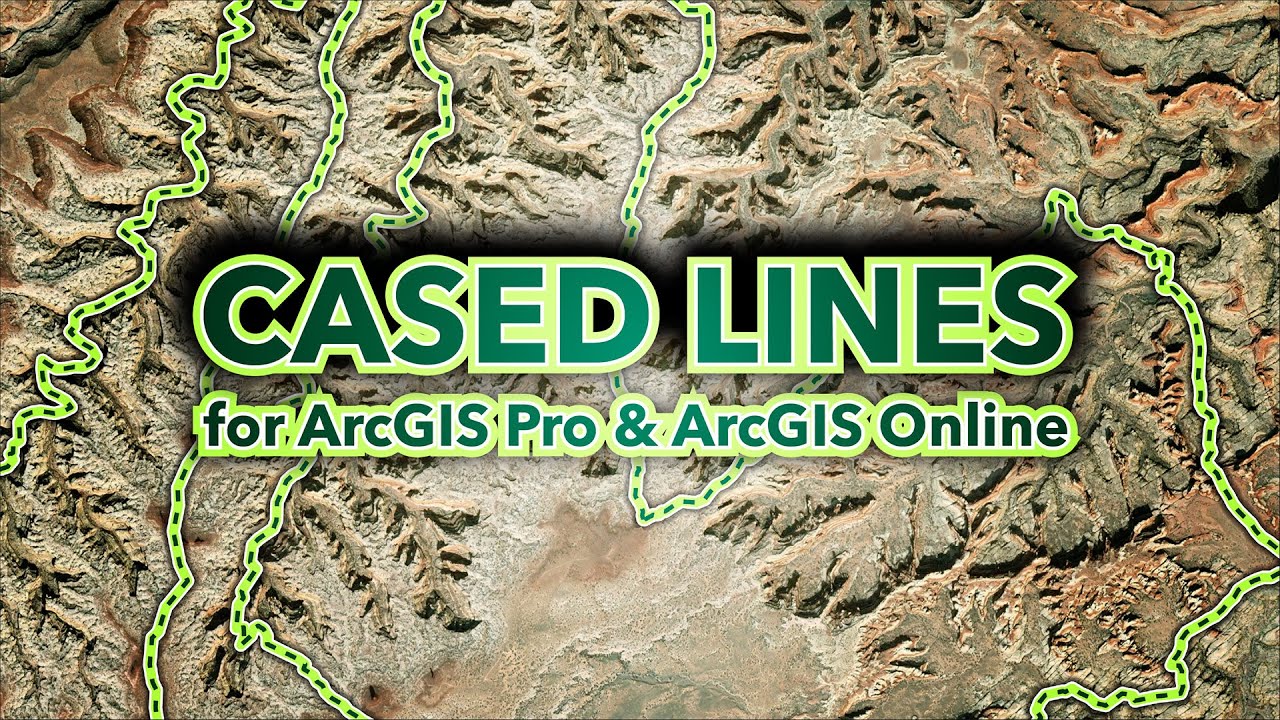 Как создать линии с фиксированным расположением в ArcGIS