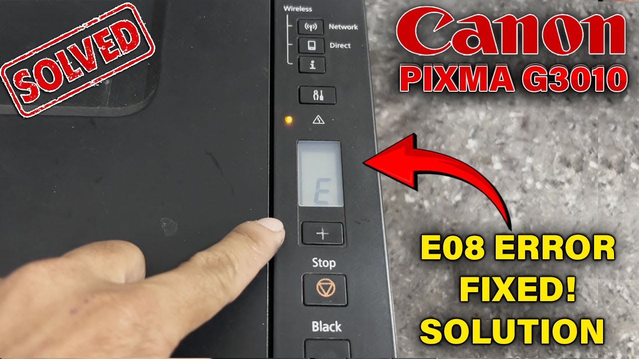 ИСПРАВЛЕНО УСТРАНЕНИЕ ОШИБКИ ПРИНТЕРА CANON PIXMA G3010 E03 | ПРОБЛЕМА С ПЕРЕПОЛНЕНИЕМ АБСОРБЕРА ...