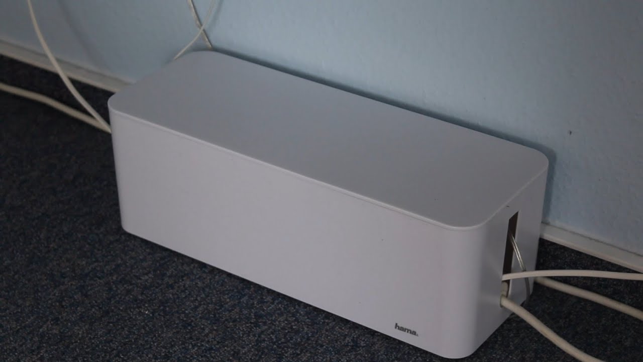 Kablelsalat vermeiden! - Hama Kablelbox Review!