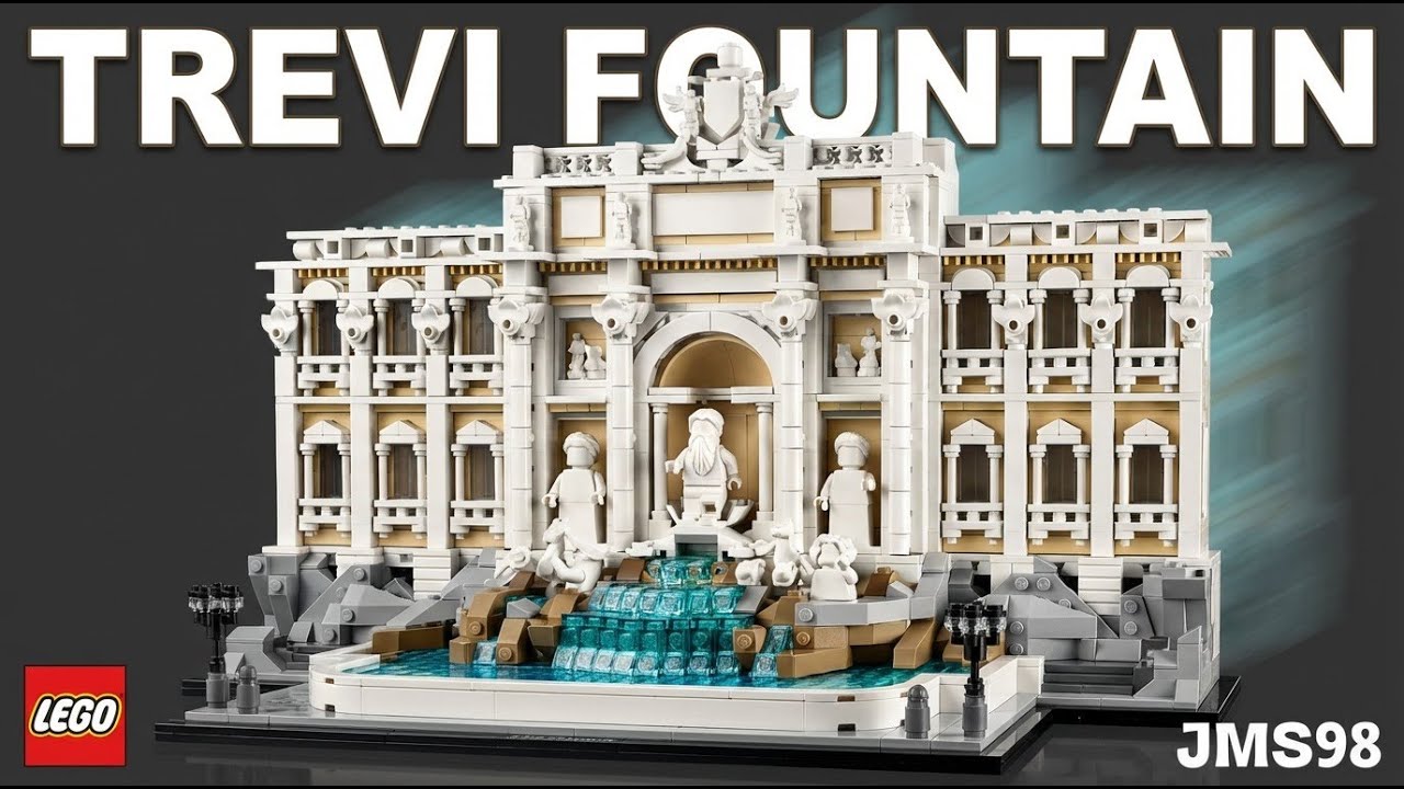 Lego Architecture 21062 Trevi Fountain - Speed builder 
