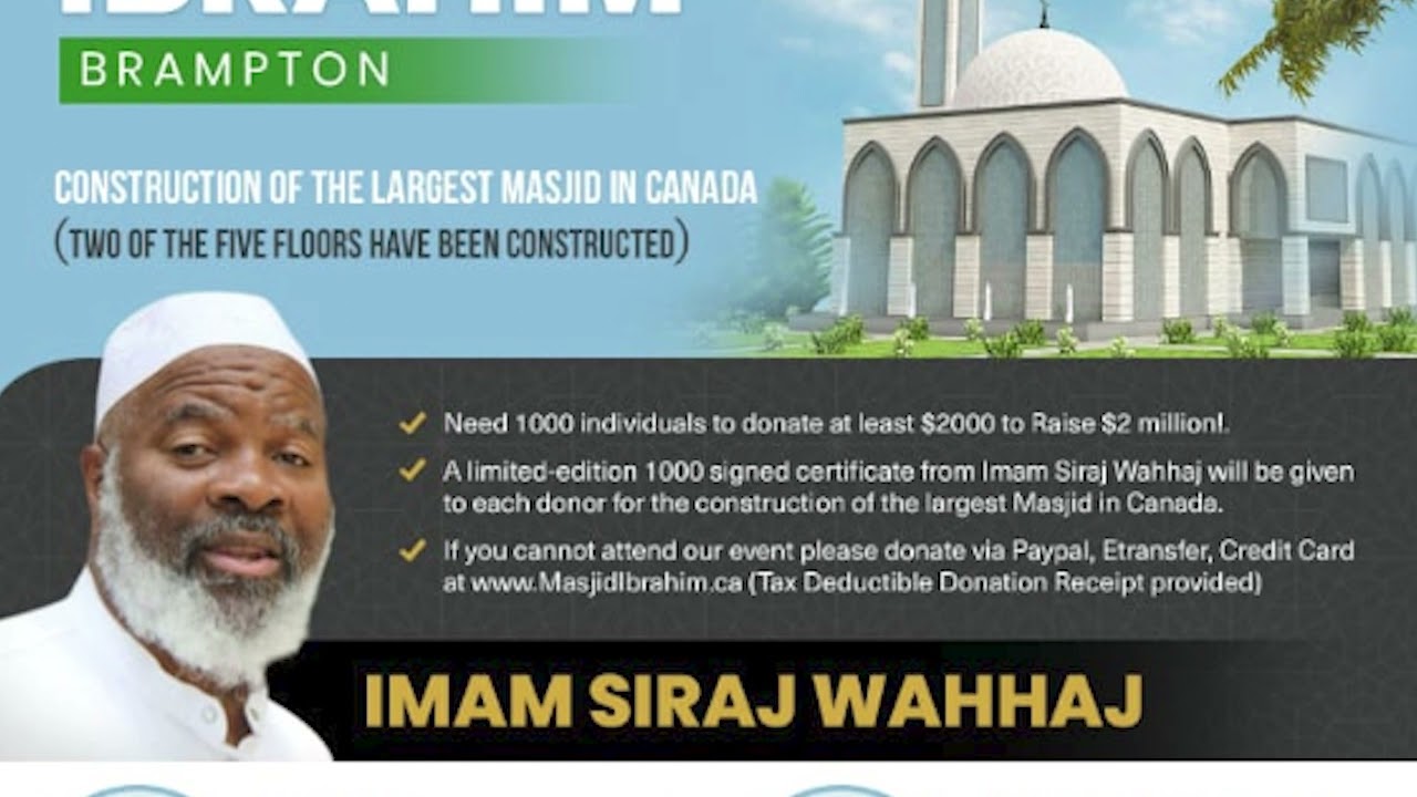 Special Interview of Siraj Wahhaj (Islamic Scholar/Imam Masjid At-Taqwa) with Host: Arifa Muzaffar