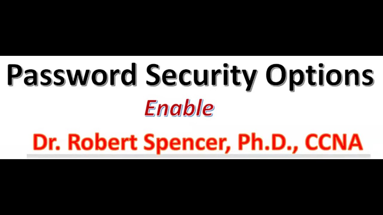 Enable Password
