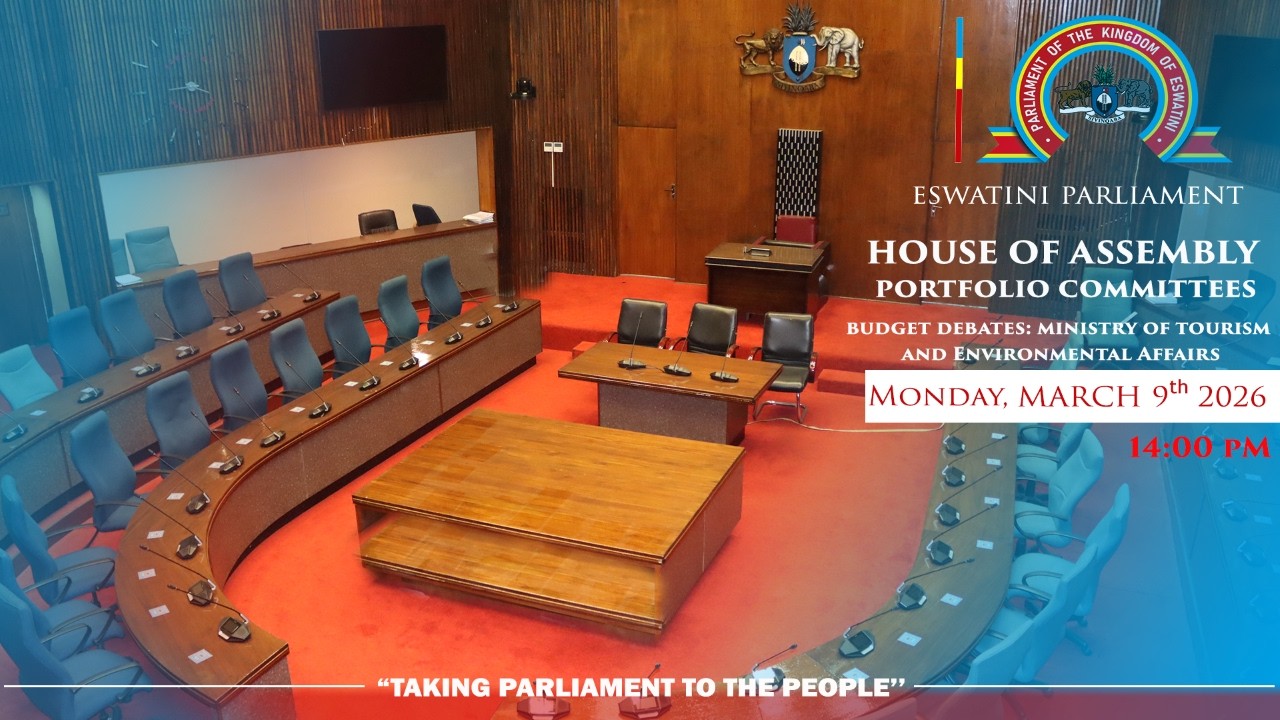 House of Assembly: Portfolio Committee(s) - Ministry of Tourism and Environmental