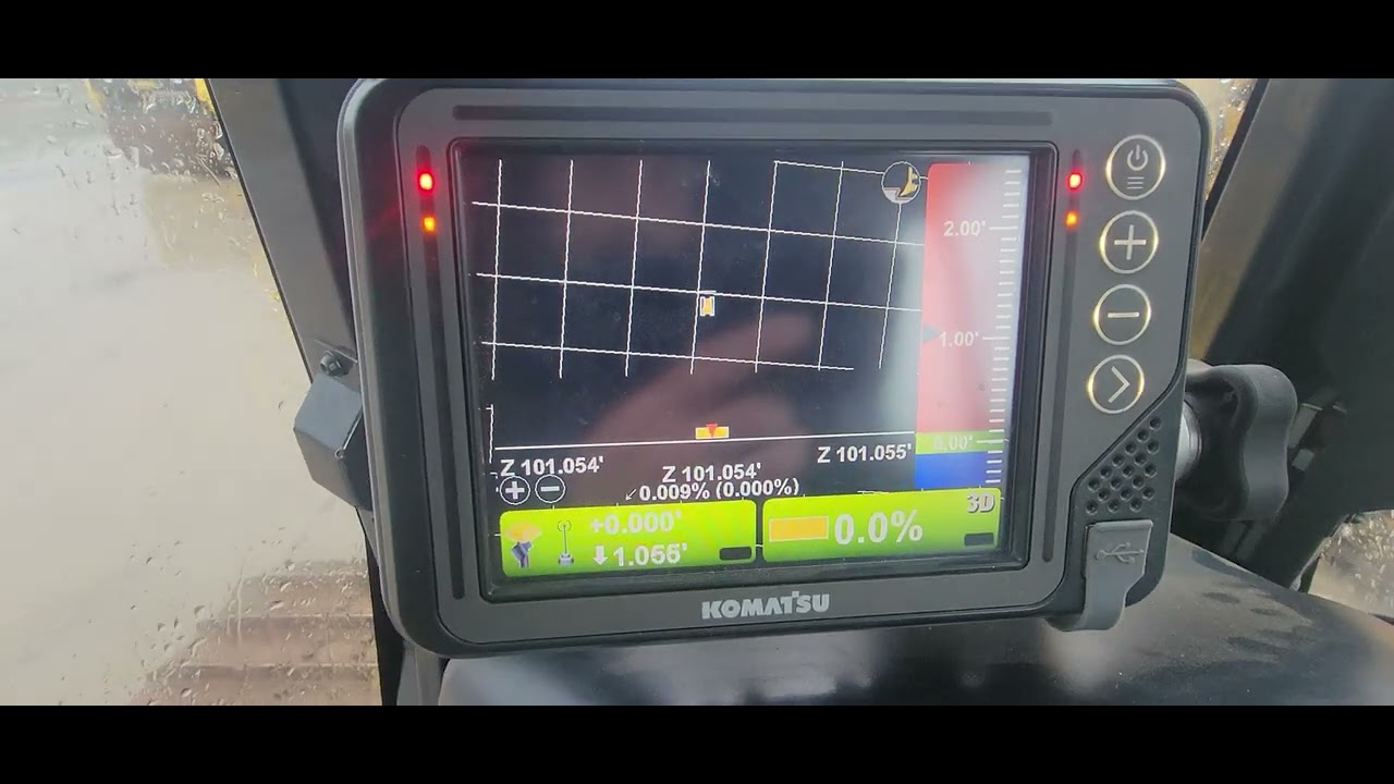Creating a Flat Plane Surface - Komatsu IMC Dozer