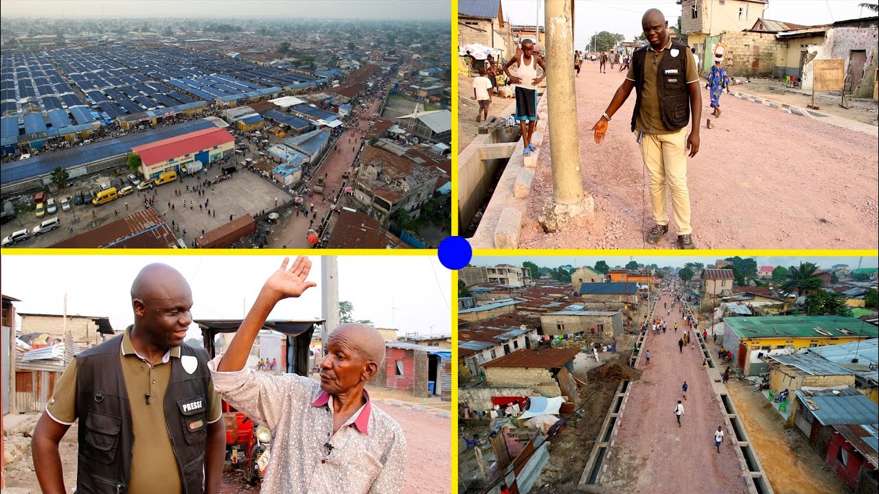 💯% TRAVAUX KULUMBA : 6KM & 807M À CONSTRUIRE POUR ARRIVER À L'AÉROPORT DE NDJILI
