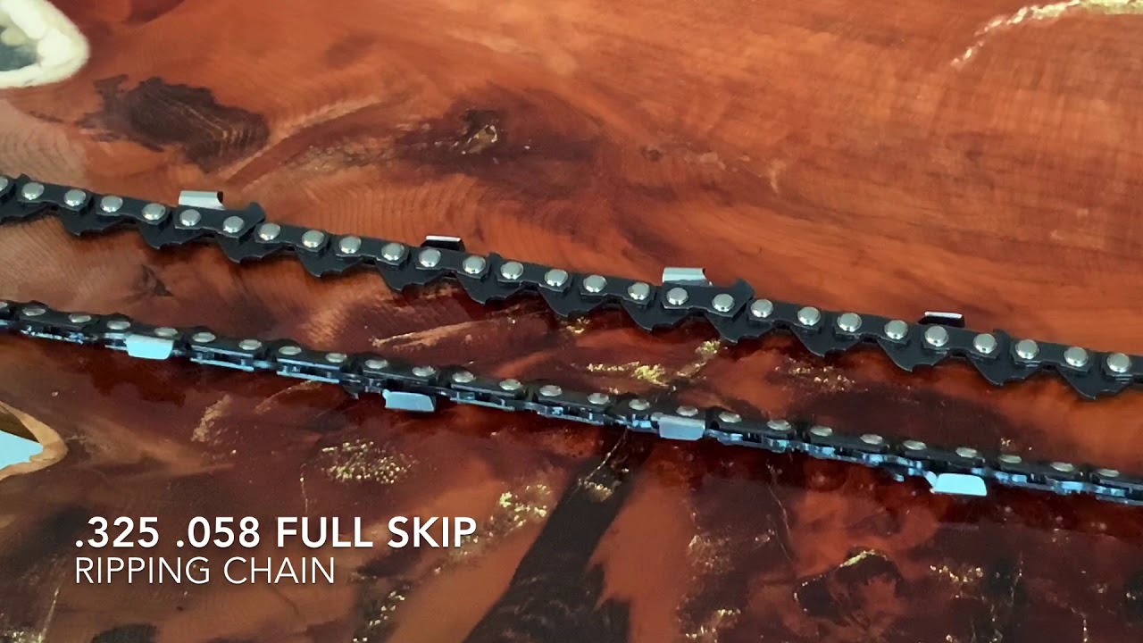 Full Skip .325 .058 Ripping Chain