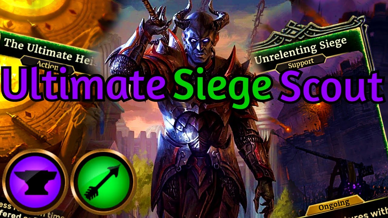 Ultimate Heist! Unrelenting Siege Scout | The Elder Scrolls Legends