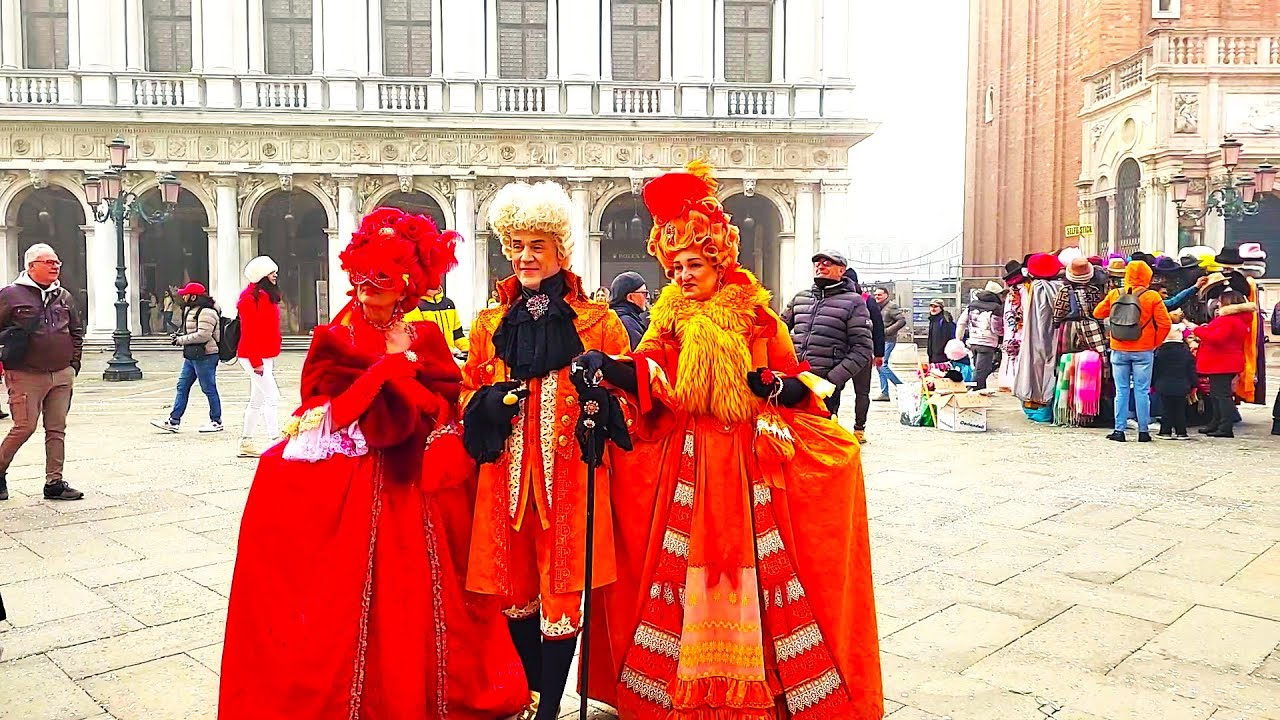 Venice, Italy | Venice Carnival in Piazza San Marco | Carnevale di Venezia