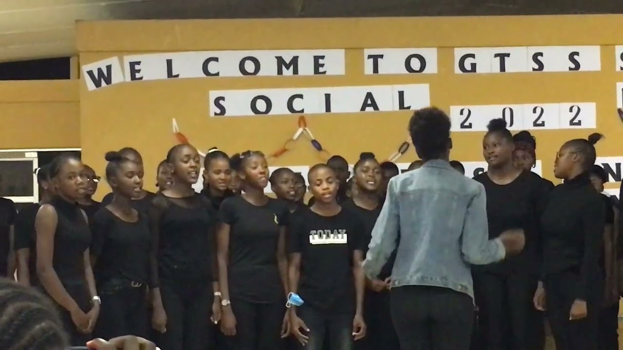 Mweshipandeka SSS Choir with their song “Siyabonga” at Grabriel Taapopi SSS social evening 2022