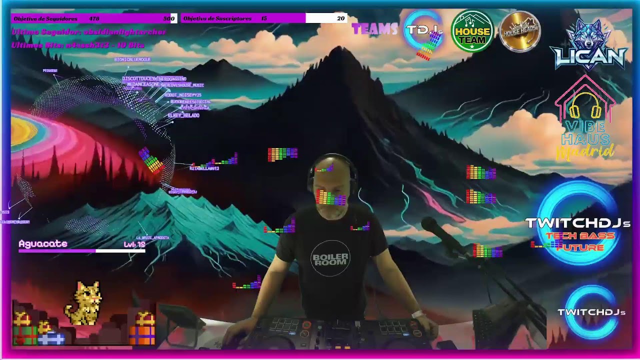 Twitch DJs Tech/Bass/Future House Raid Train 04-02-2026