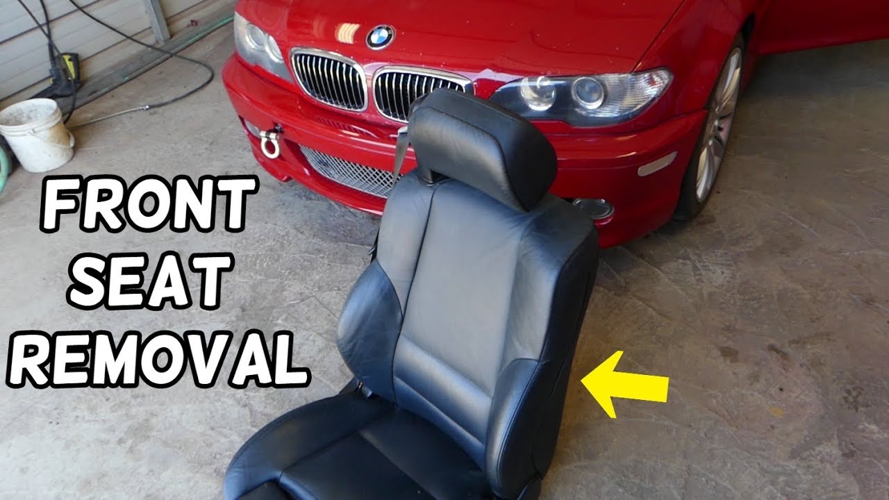 HOW TO REMOVE FRONT SEAT REPLACE FRONT SEAT ON BMW E46 325I 330I 328I 320D 325D 318I 320I 316I 330D