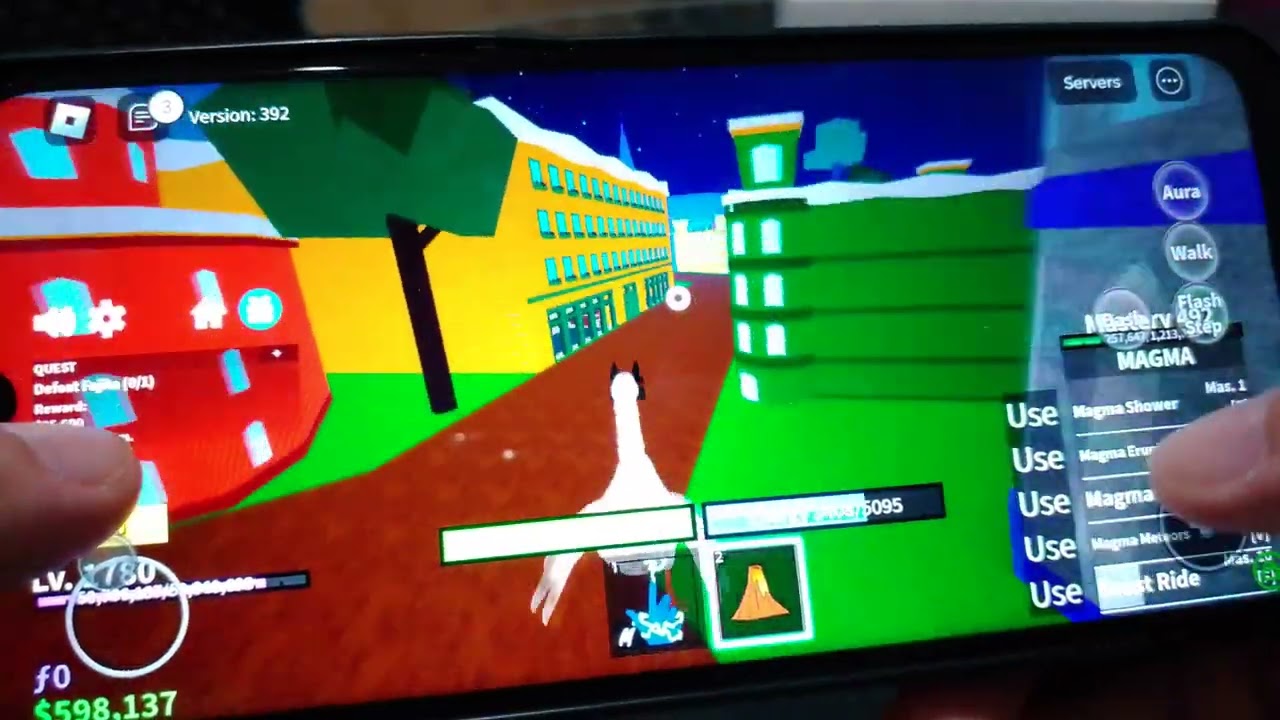 Samsung Galaxy A05s | 4/128 | - Roblox - Blox Fruits | High Graphics Settings
