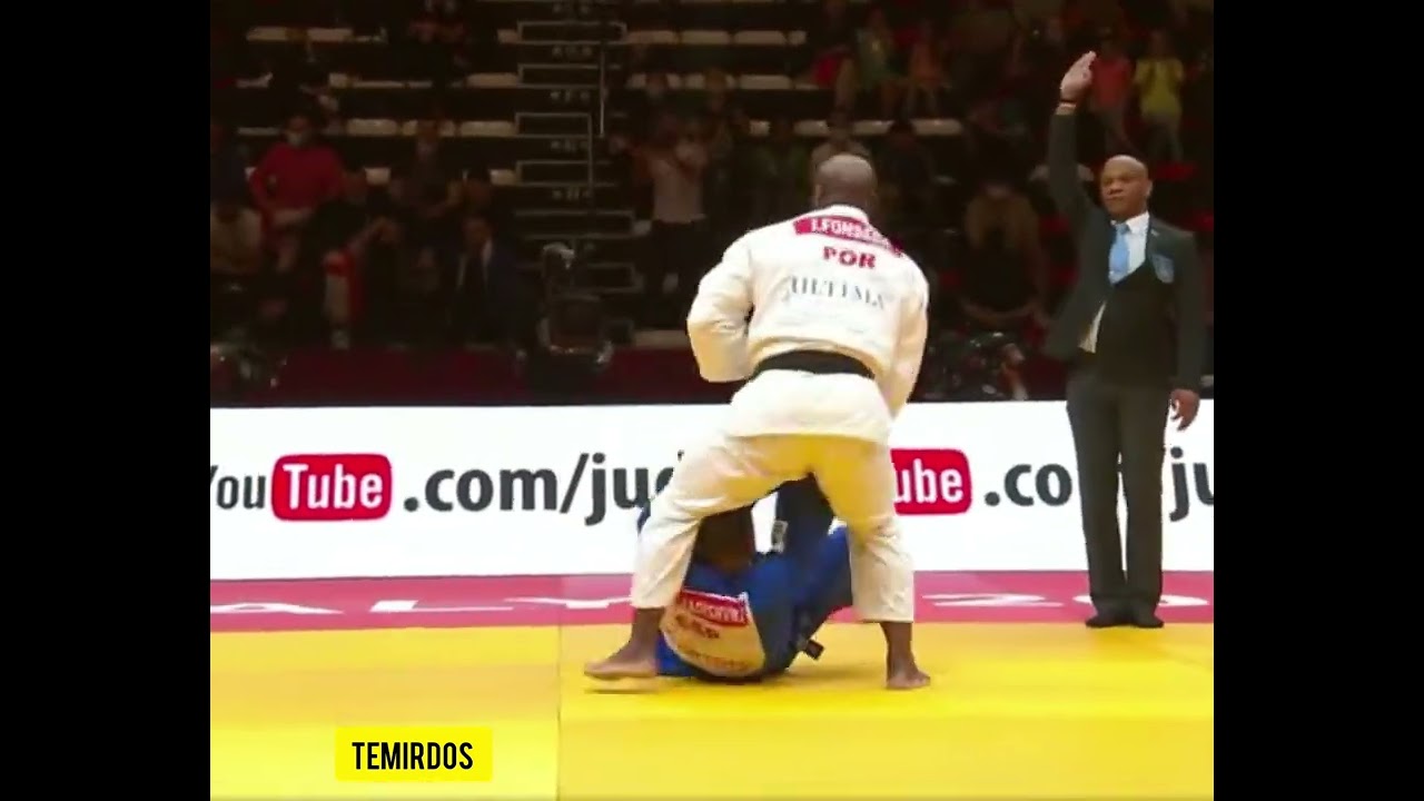 Екі әлем чемпионы, два чемпиона по дзюдо Fonseco vs Sherazadishvili 100kg