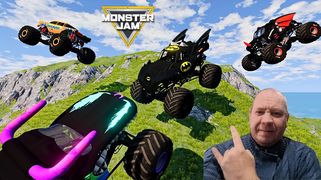 Racing to Disaster! Extreme Monster Truck Crashes Caught on Camera