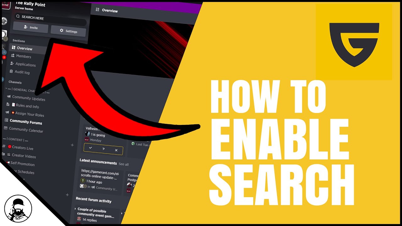 Enable Search on Guilded PC Application | 2022 How To Series