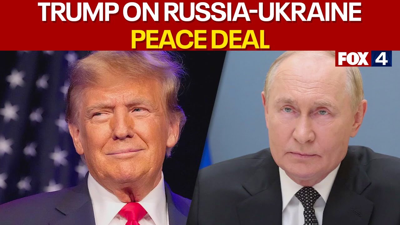 President Trump on Russia and Ukraine peace deal