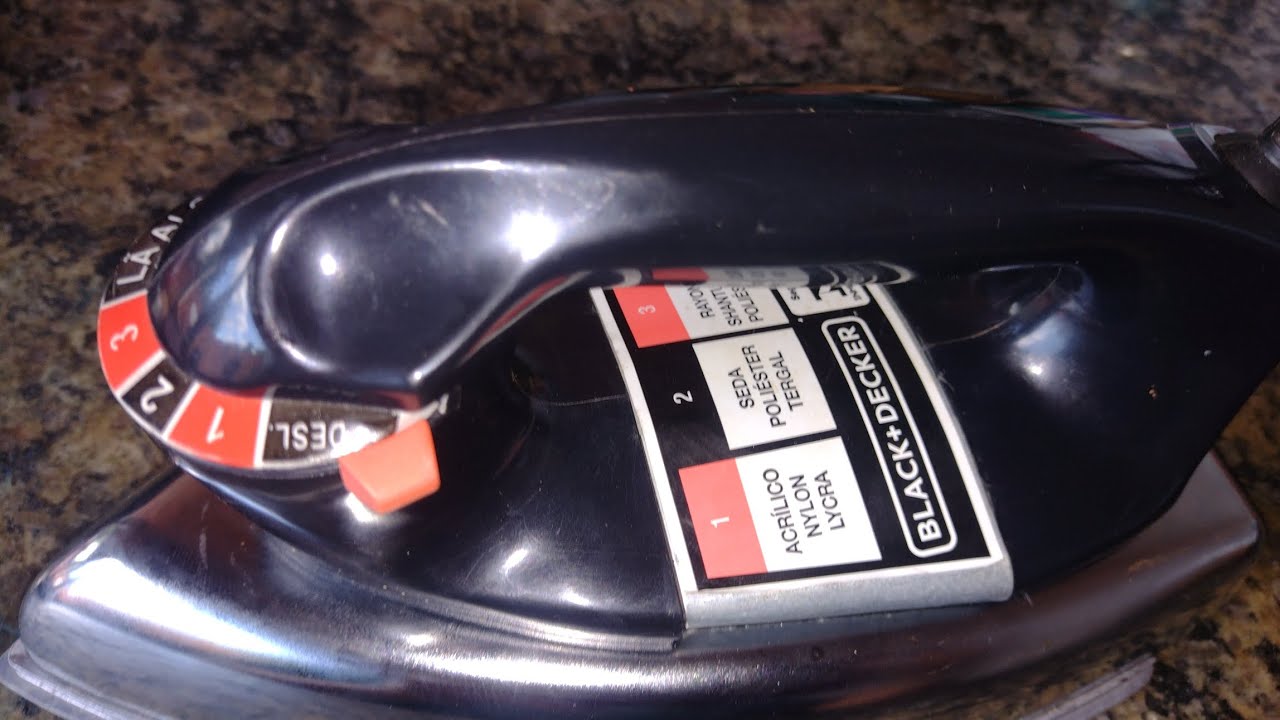 como desmontar e resolver problema em ferro de passar BLACK+DECKER