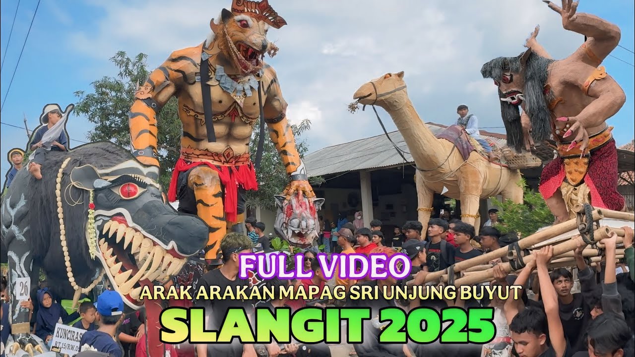 FULL Arak Arakan Mapag Sri Desa SLANGIT 2025 ❗️Klangenan Cirebon