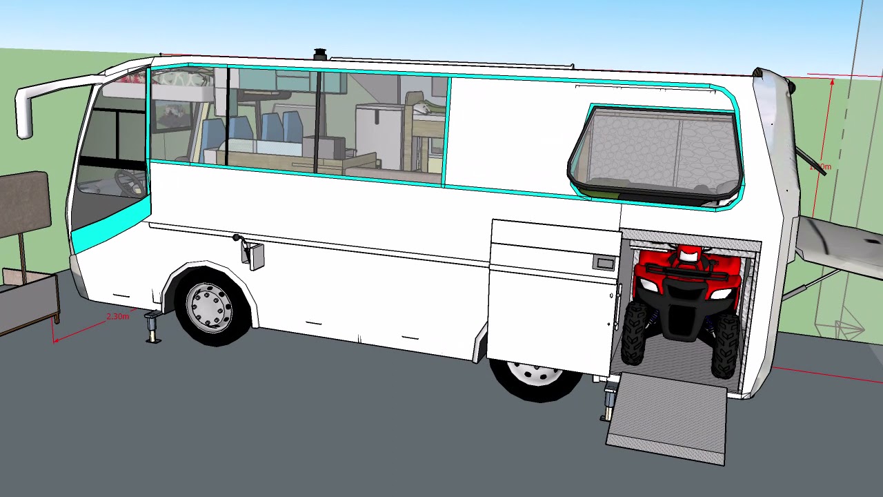 temsa powerbüs 3d karavan