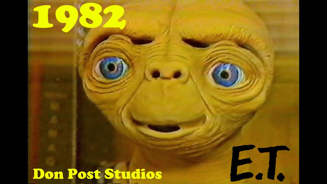 Making E.T. masks at Don Post Studios (1982)