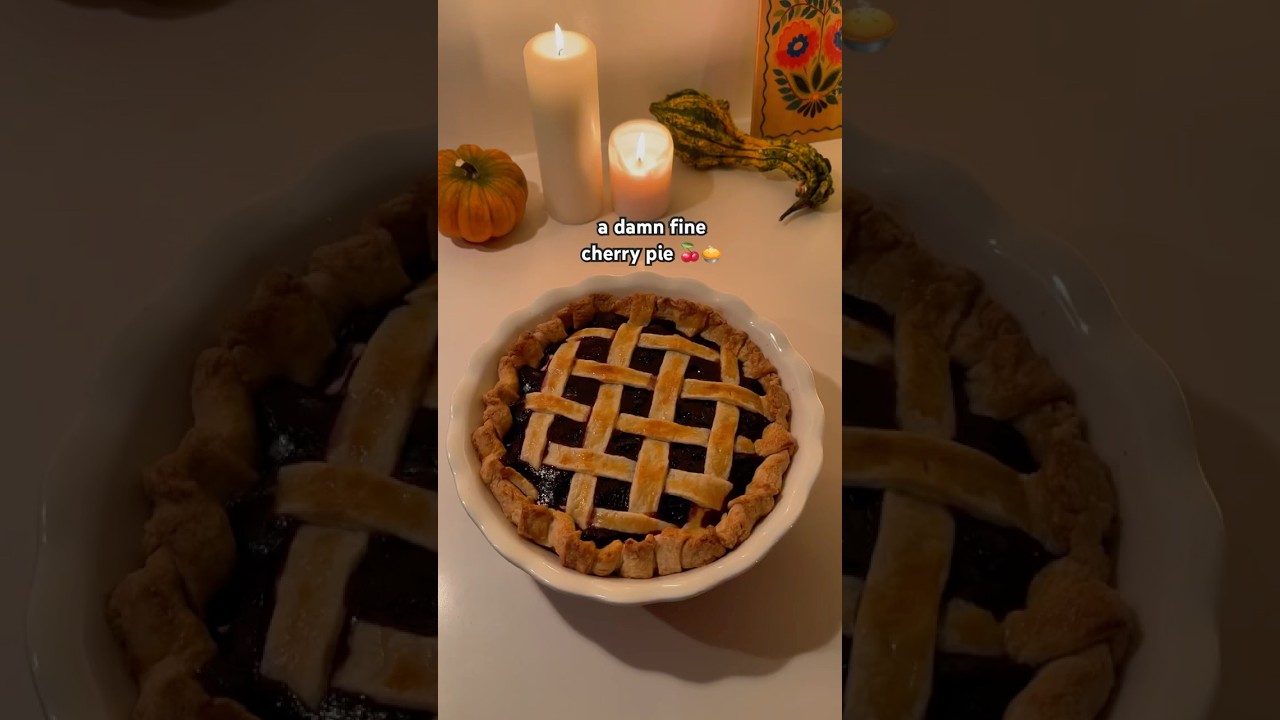 Cherry Pie Slice Straight Out of Twin Peaks #halloween