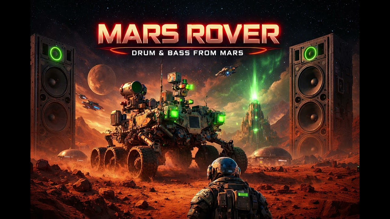 Mars Rover - Drum And Bass From Outta Space - Freaky Electronic Music