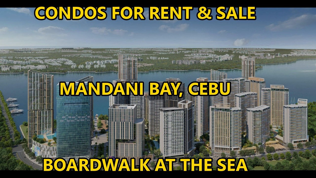 CONDOS FOR RENT & SALE!  MANDANI BAY, CEBU!  BOARDWALK, GREAT LOCATION
