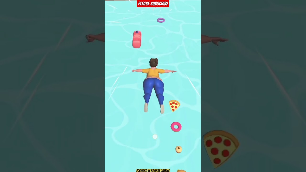 Forward vs Reverse Gaming in Fat Sling race 3d Viral Game |All Levels Gameplay Android ios 999999