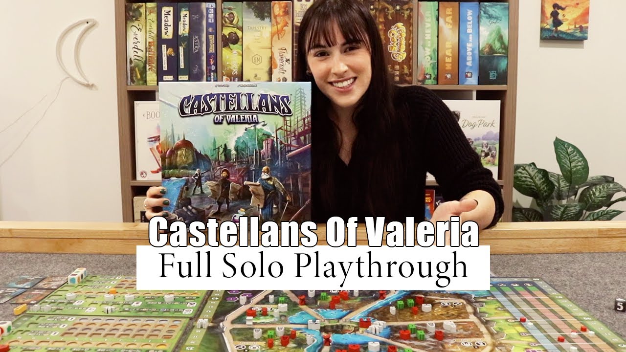 Castellans Of Valeria | Full Solo Playthrough
