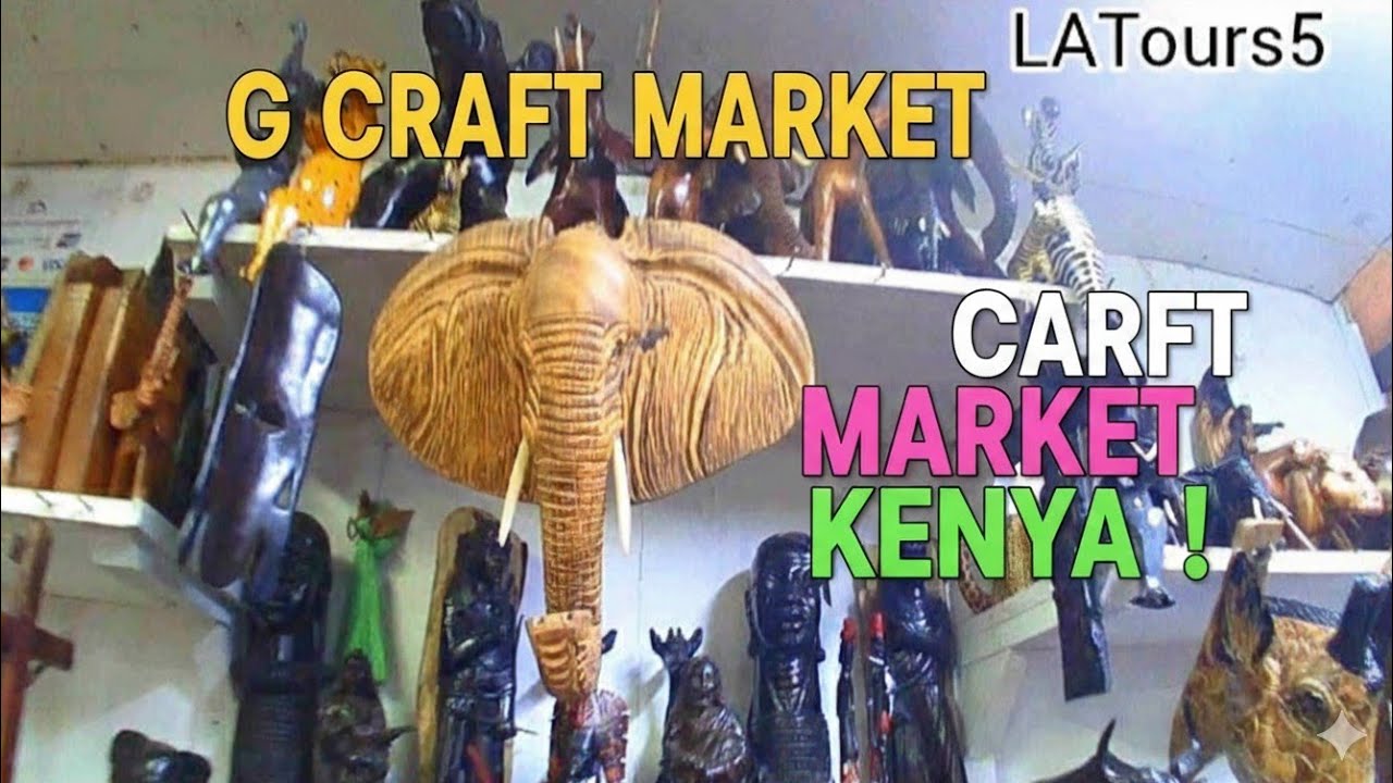 Tourist G Craft Market/Handicraft souvenir Market🇰🇪@LATours5