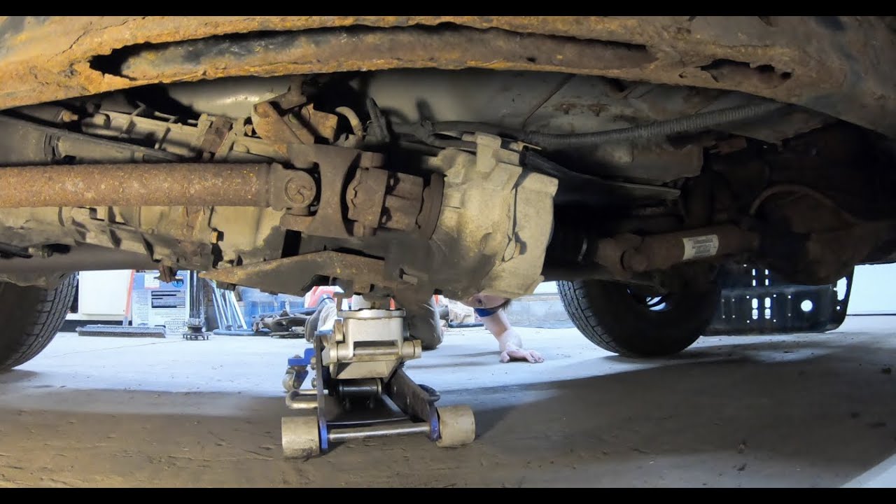 DIY JEEP FRAME  SKID PLATE RUST REPAIR