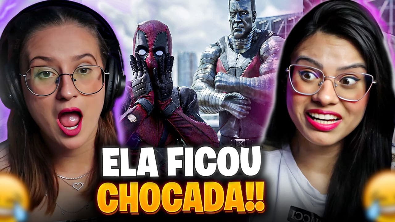 REAGINDO a - DEADPOOL (TENTE NÃO RIR)
