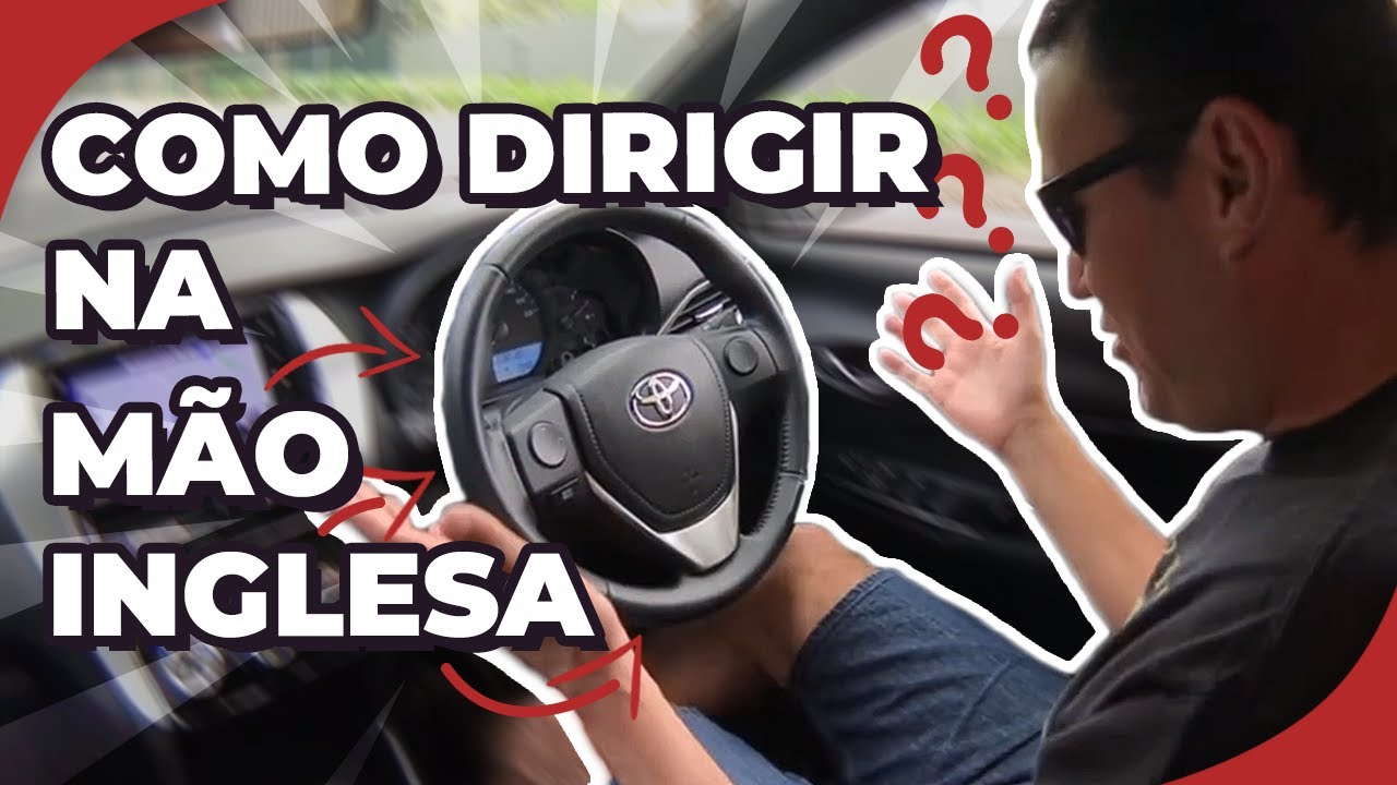 Como DIRIGIR na MÃO INGLESA! ⛔🚗😬