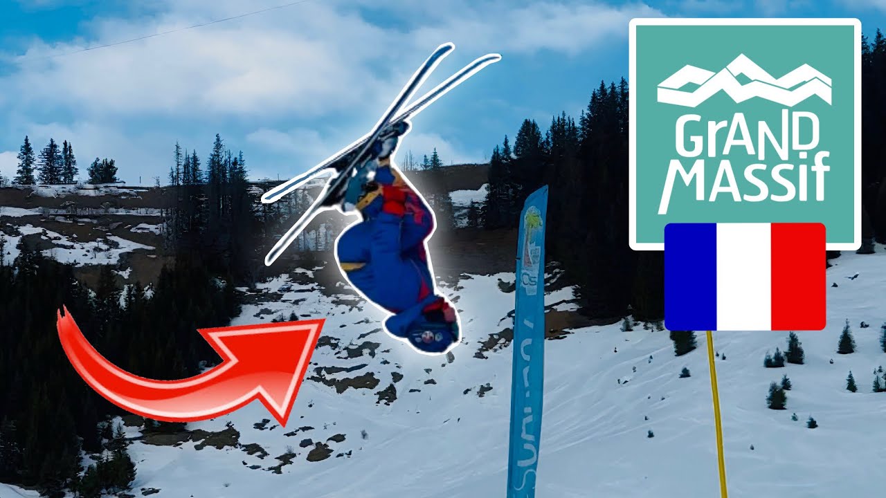 Skiing INVERTED in the French Alps @ Le Grand Massif’s Les Carroz 🇫🇷🏔️