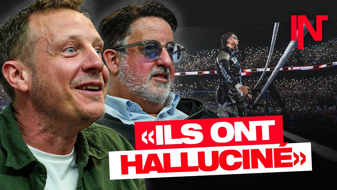 Christophe Agius et Philippe Chereau revoient l'entrée déjà CULTE de Jey Uso à Lyon !