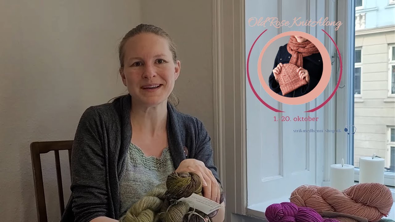 Old Rose KnitAlong - Så skal der vælges garn!