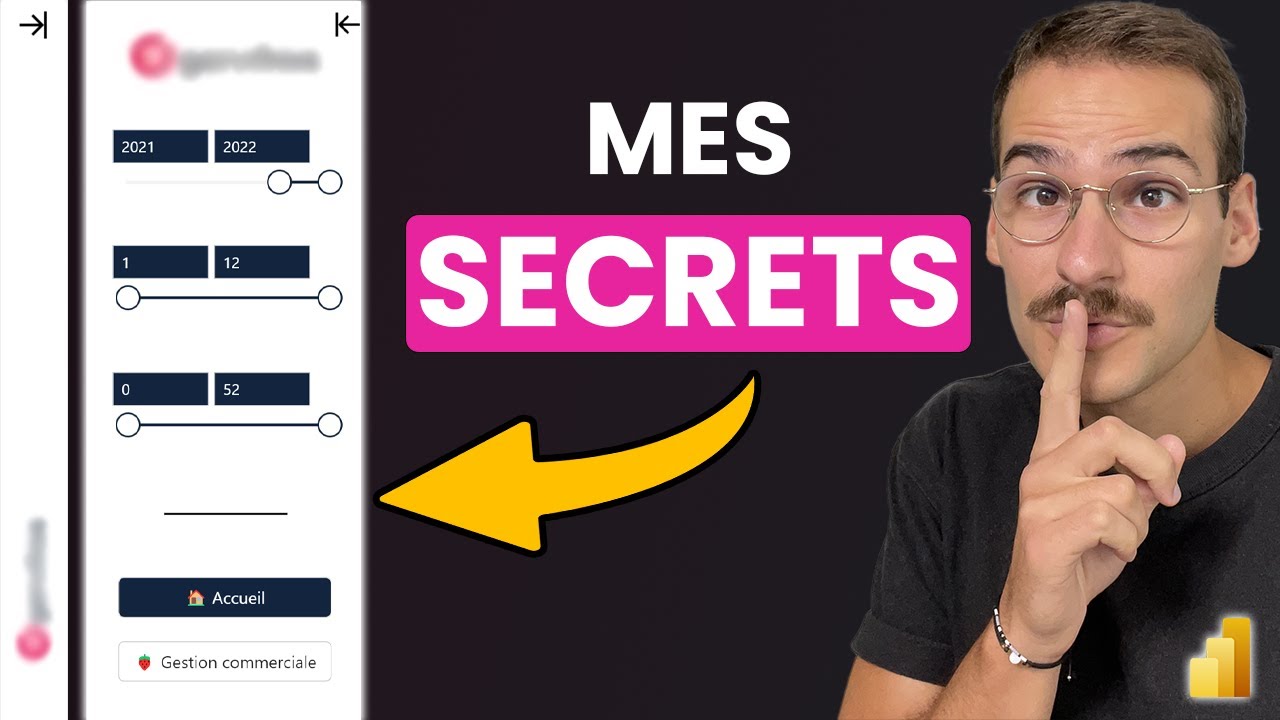 Augmentez votre DESIGN dans Power BI | Le MENU-POP