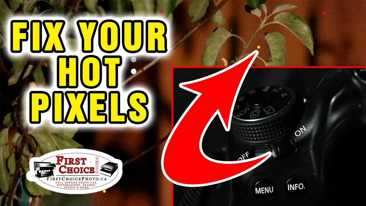 FIXING YOUR CAMERAS HOT PIXELS. Reviving My Camera: Hot Pixel Fix Success! Saved from Buying New!