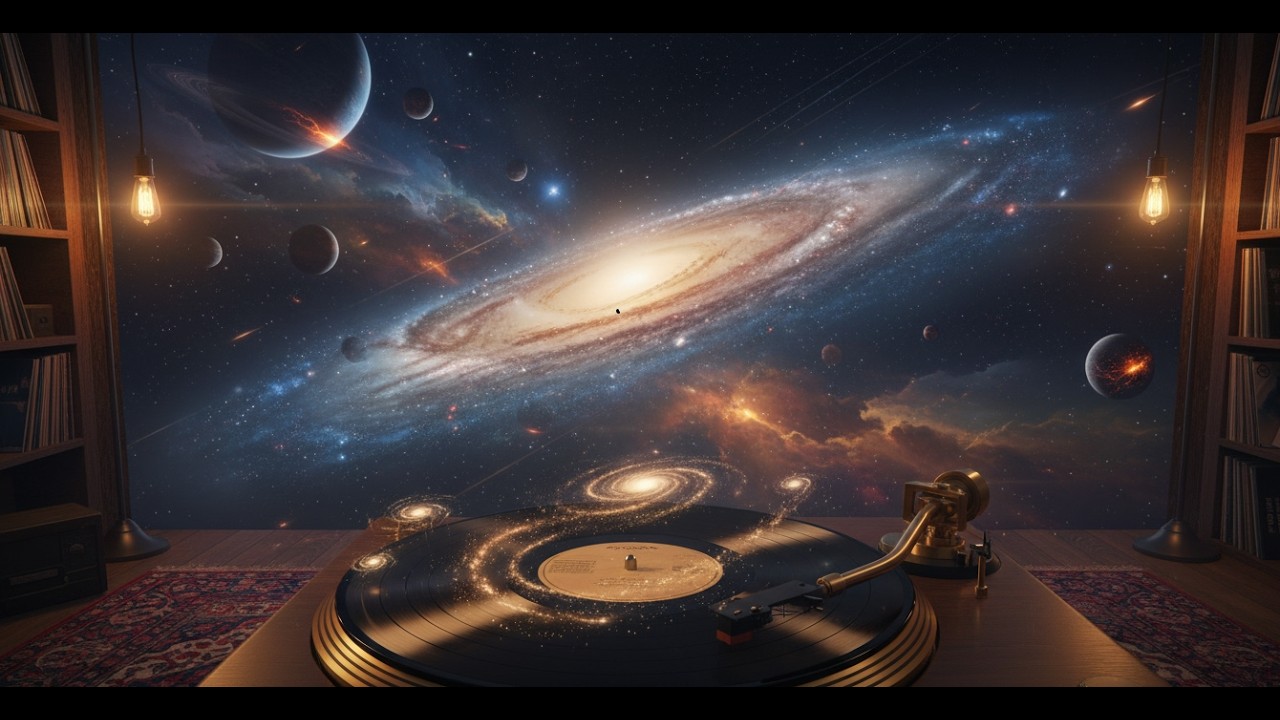 When Music Becomes the Universe 🎧✨ | Ambient Journey from Studio to Deep Space