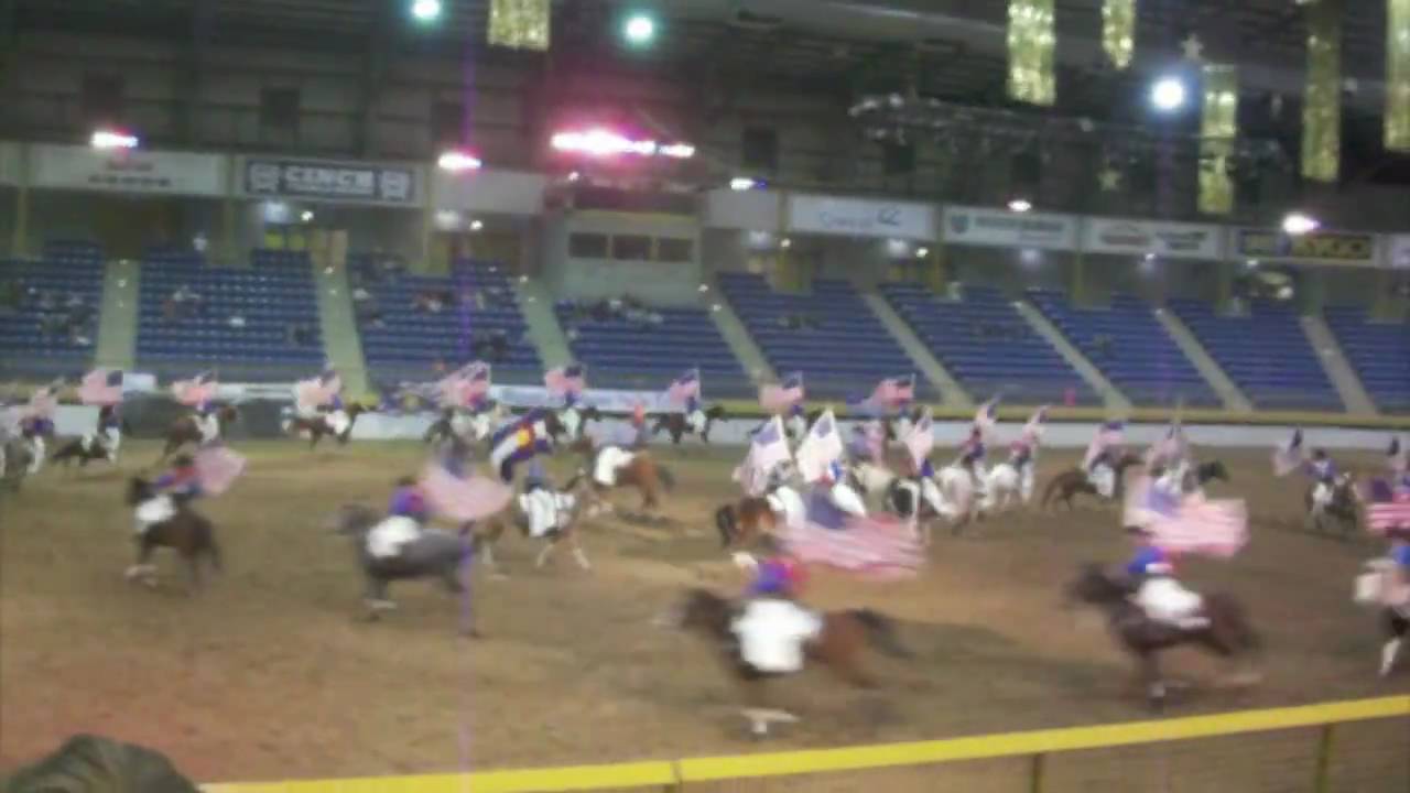 Westernaires Varsity Big Red Team at the Rocky Mountain Horse Expo 2010 in Denver - Day 1