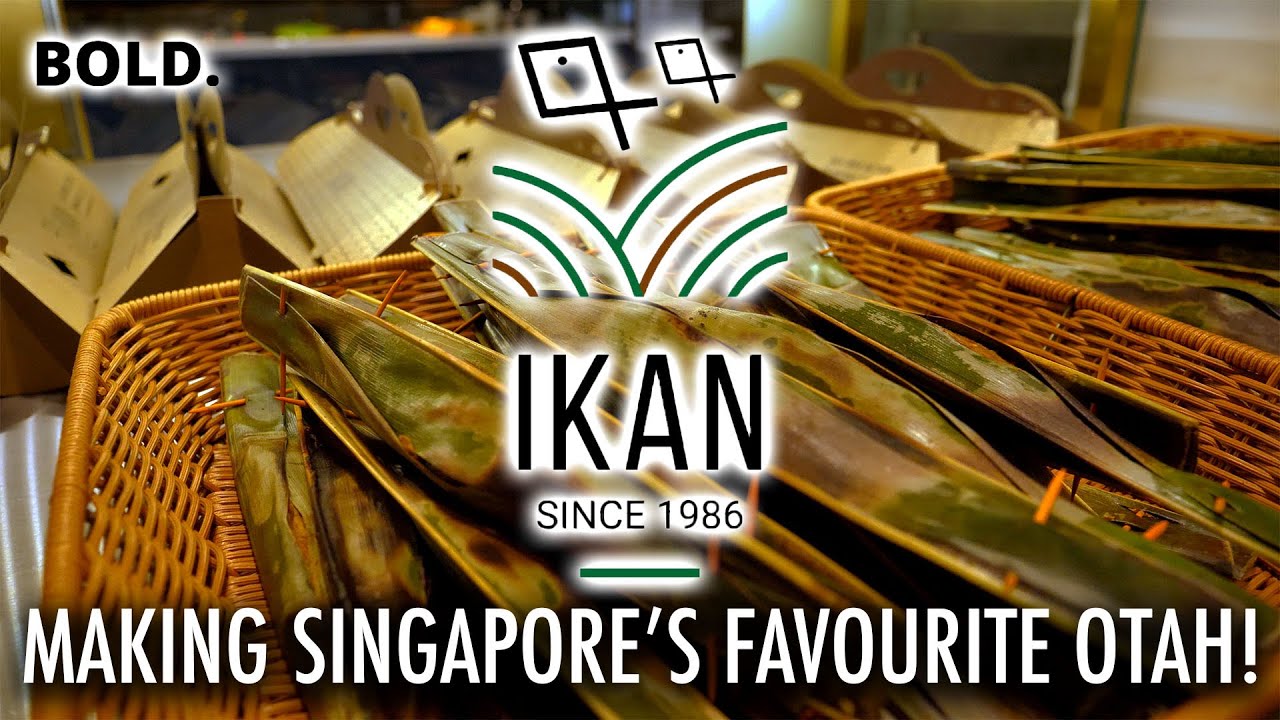 MAKING SINGAPORE'S FAVOURITE OTAH! | IKAN 1986