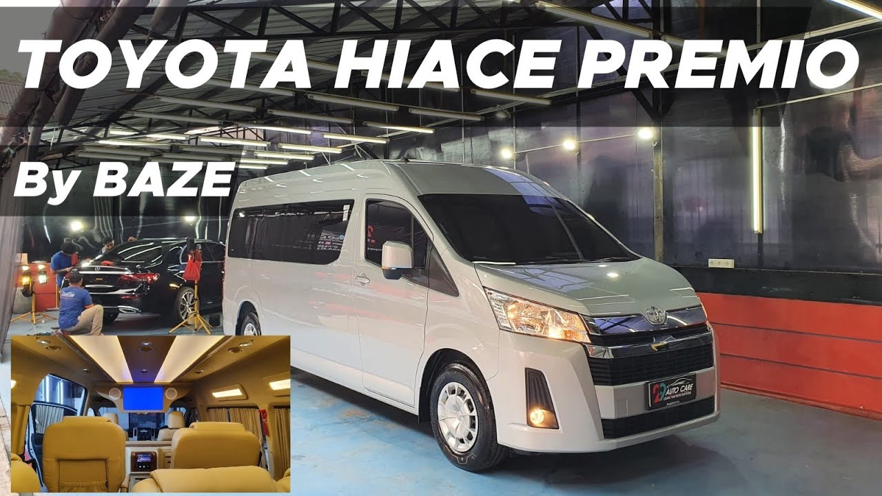 Toyota HIACE PREMIO Modifikasi By BAZE | Interior Mewah