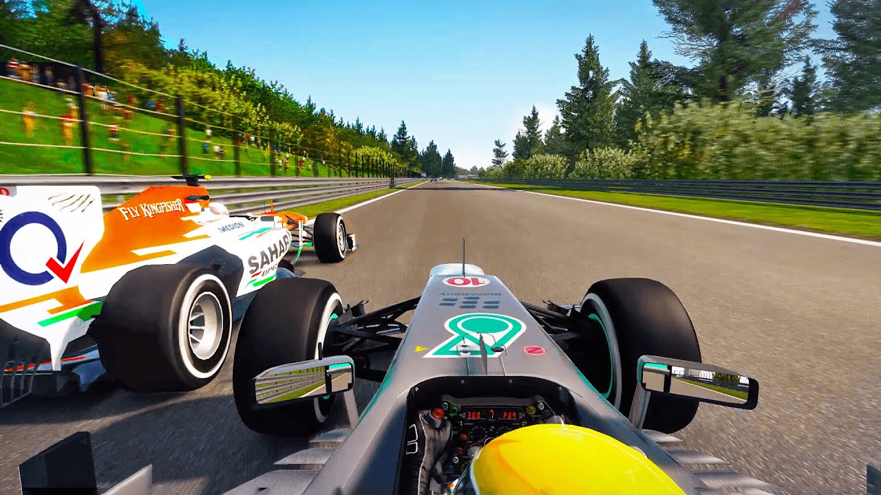 Lewis Hamilton - Mercedes Benz W04 | Spa Francorchamps | F1 2013 50% Race