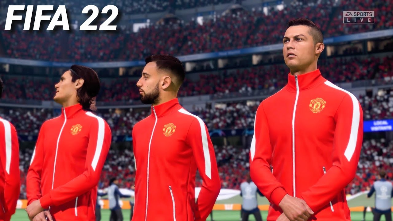 FIFA 22 - Manchester United vs. PSG - UEFA Champions League Final | PS4