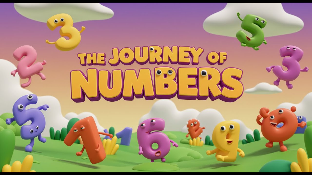 Magical Numbers Adventure: Fun Counting Poem for Kids (1-10)