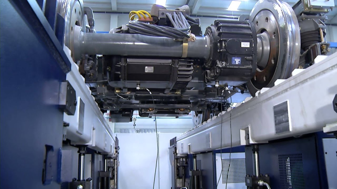 Case study - High speed train maintenance workshop depot equipment